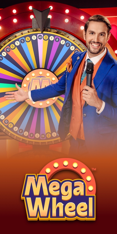 Mega Wheel game show SupaBet