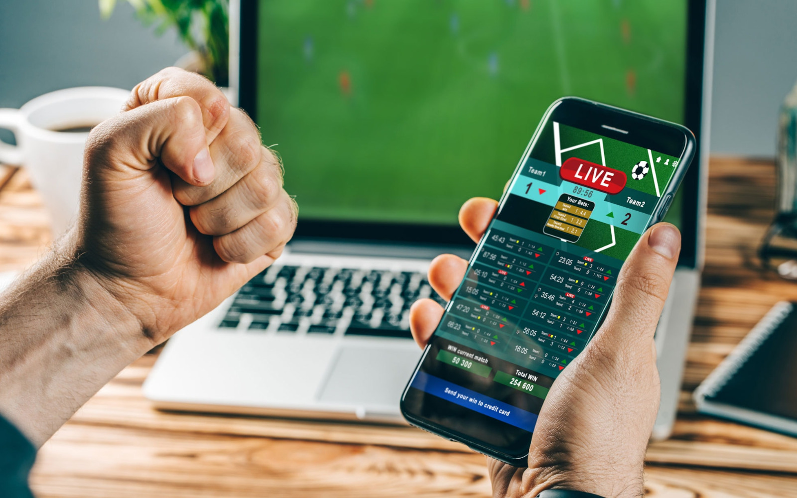 Live betting in diretta
